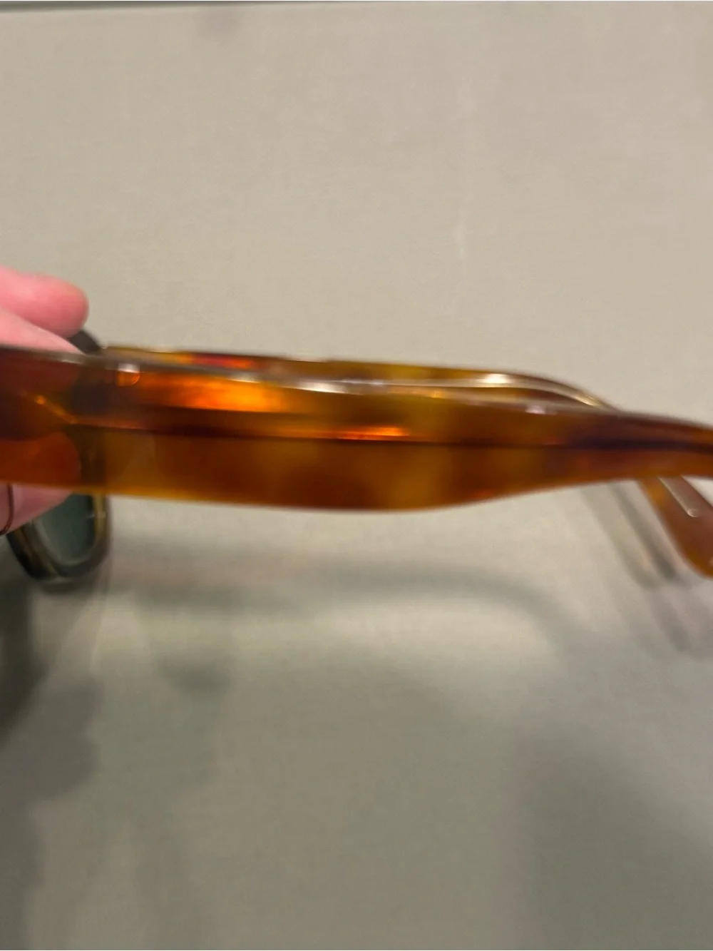 Ray-Ban State Street Sunglasses - Havana Tortoise Frame with Green Lenses